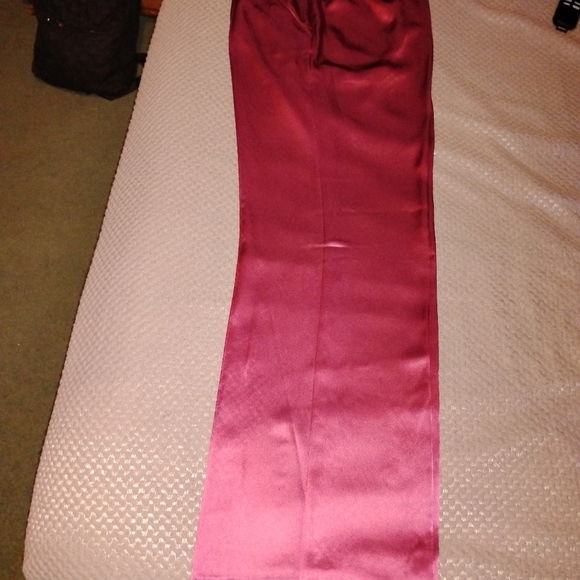 Cinq à Sept rainer high-rise straight-leg satin pants$425 - Picture 5 of 7